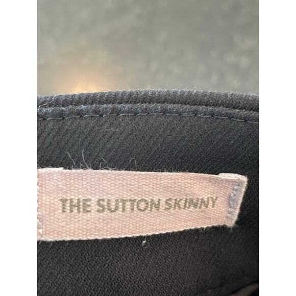 LOFT black "The Sutton Skinny" pant size 6 - Picture 4 of 9